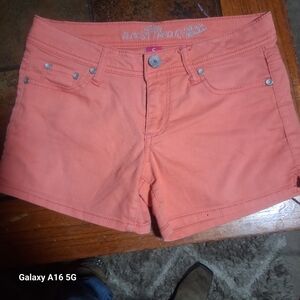 Almost Famous Coral Orange Jeans - Size 5